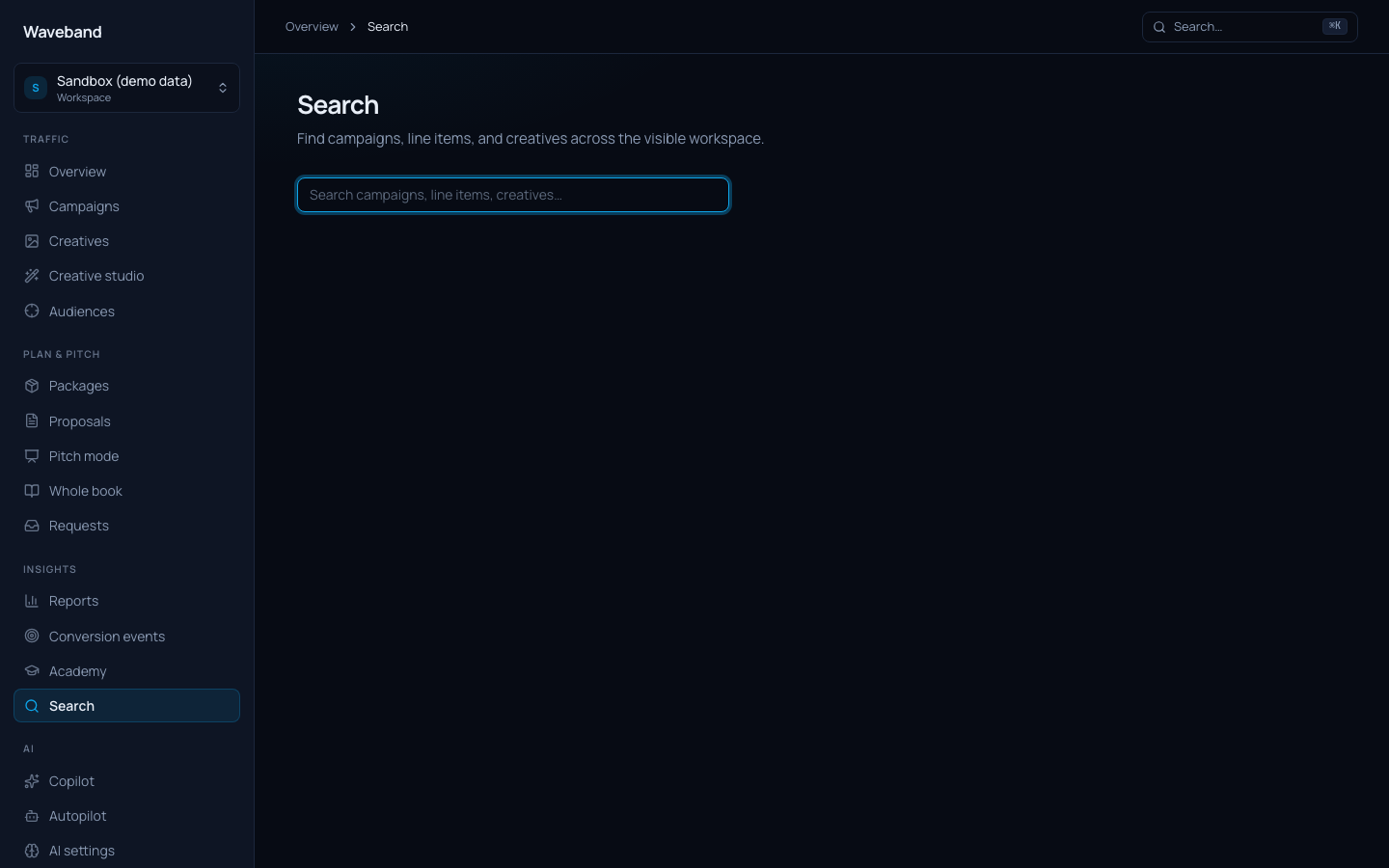 Global search